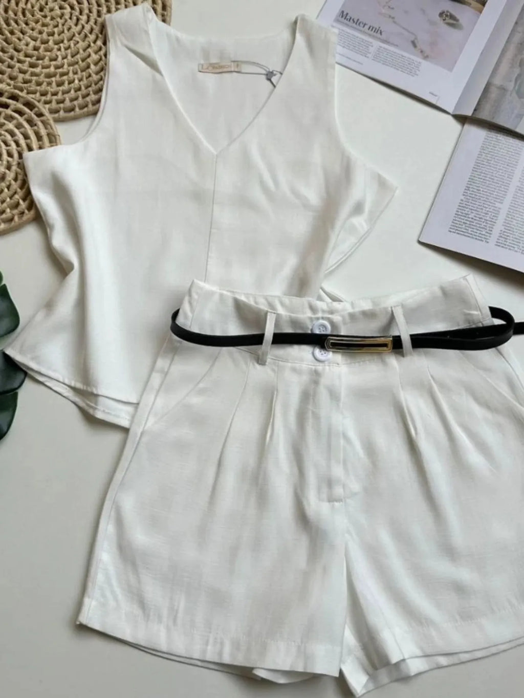 Conjunto Feminino Marrant Regata com Shorts