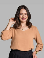 Blusa Feminina em Alfaiataria Duna