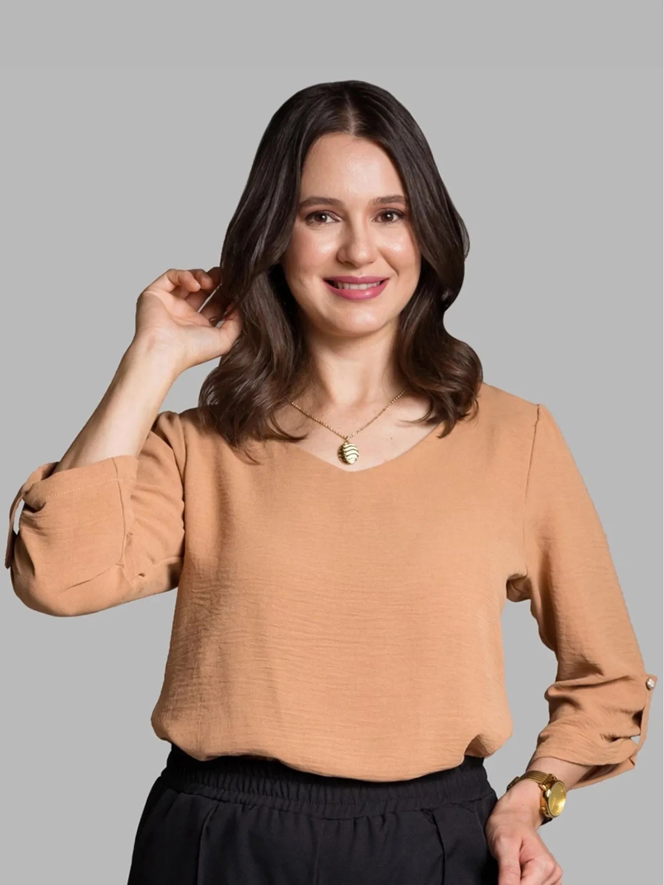 Blusa Feminina em Alfaiataria Duna