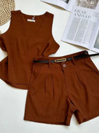 Conjunto Feminino Marrant Regata com Shorts