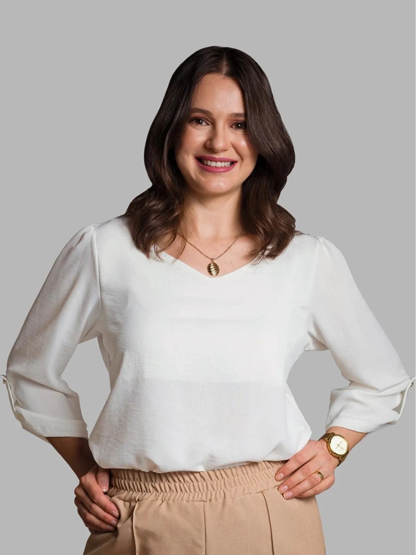 Blusa Feminina em Alfaiataria Duna