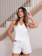 Conjunto Feminino Marrant Regata com Shorts