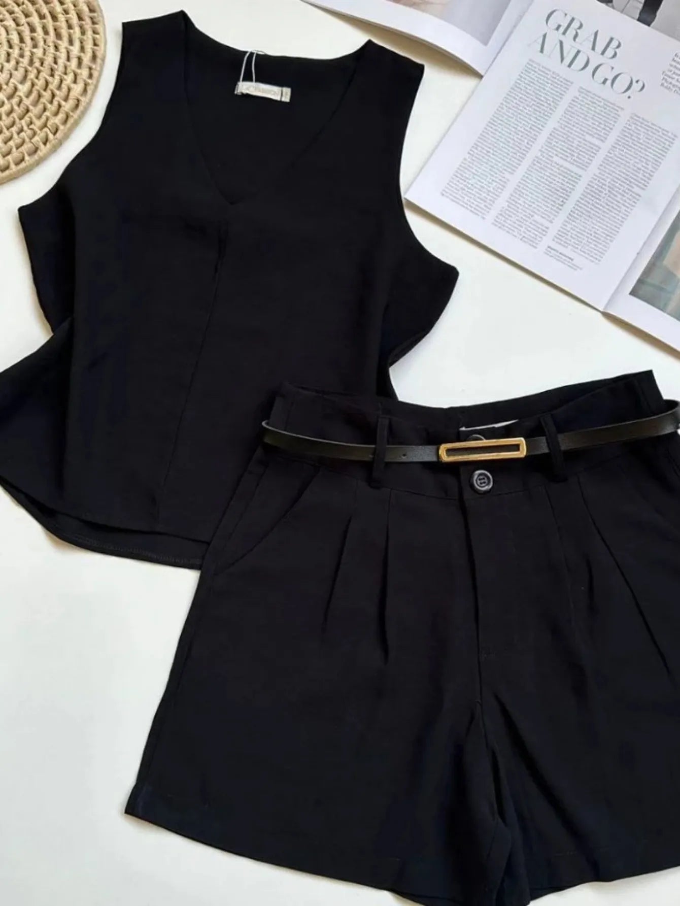 Conjunto Feminino Marrant Regata com Shorts