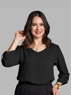 Blusa Feminina em Alfaiataria Duna