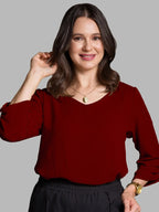 Blusa Feminina em Alfaiataria Duna