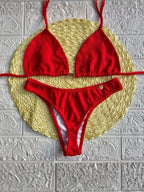 Biquíni Asa Delta Cortininha Moda Verão