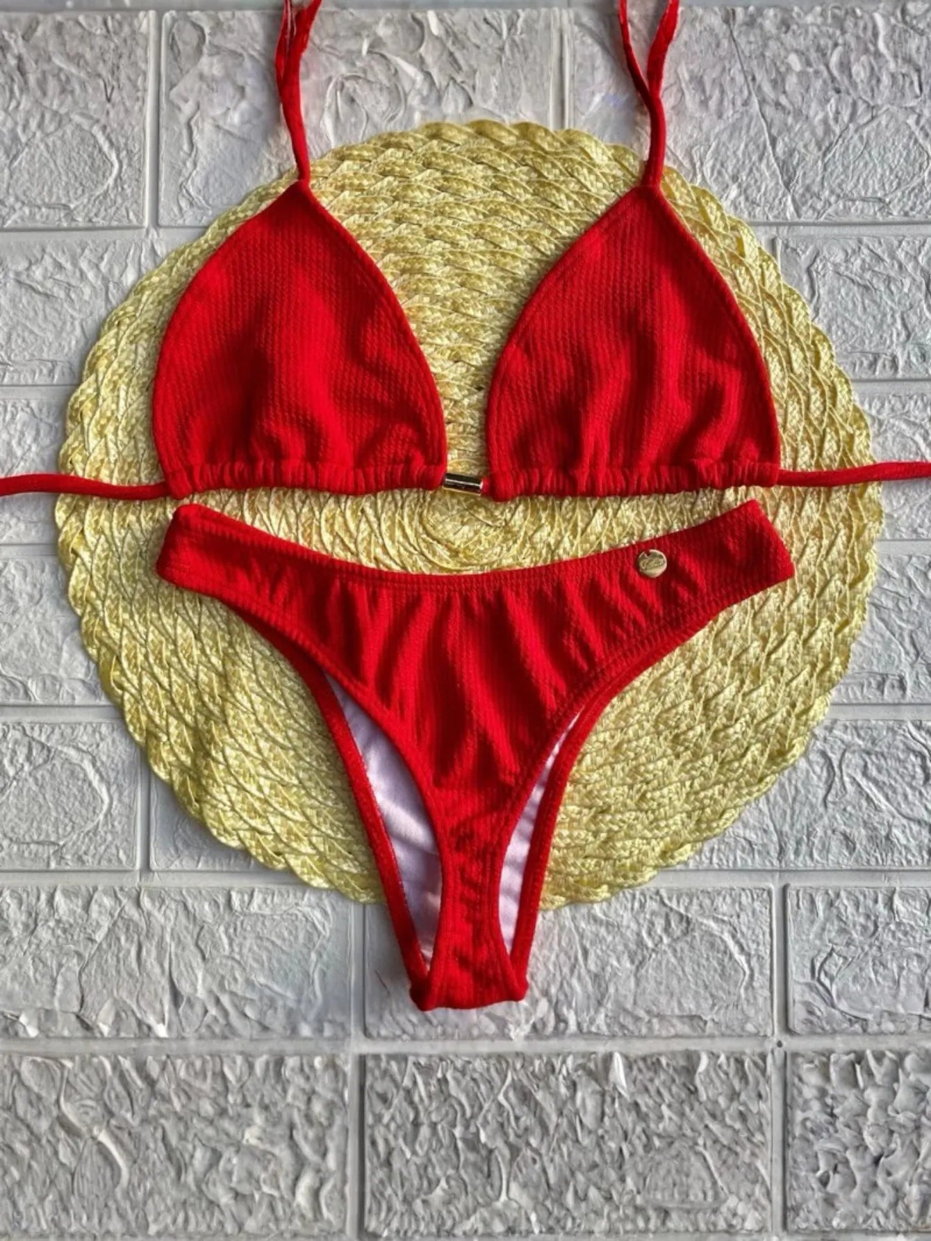 Biquíni Asa Delta Cortininha Moda Verão